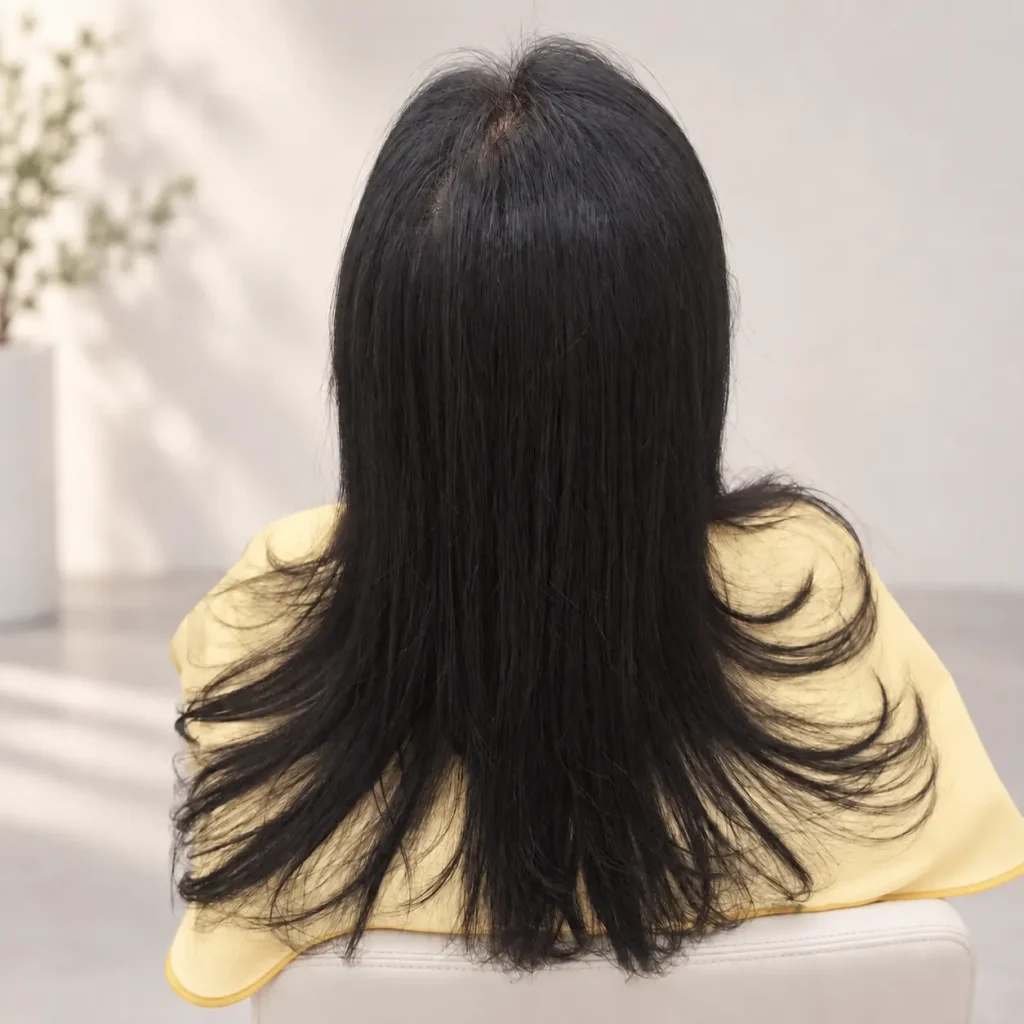 초콜릿브라운 염색 탄현미용실